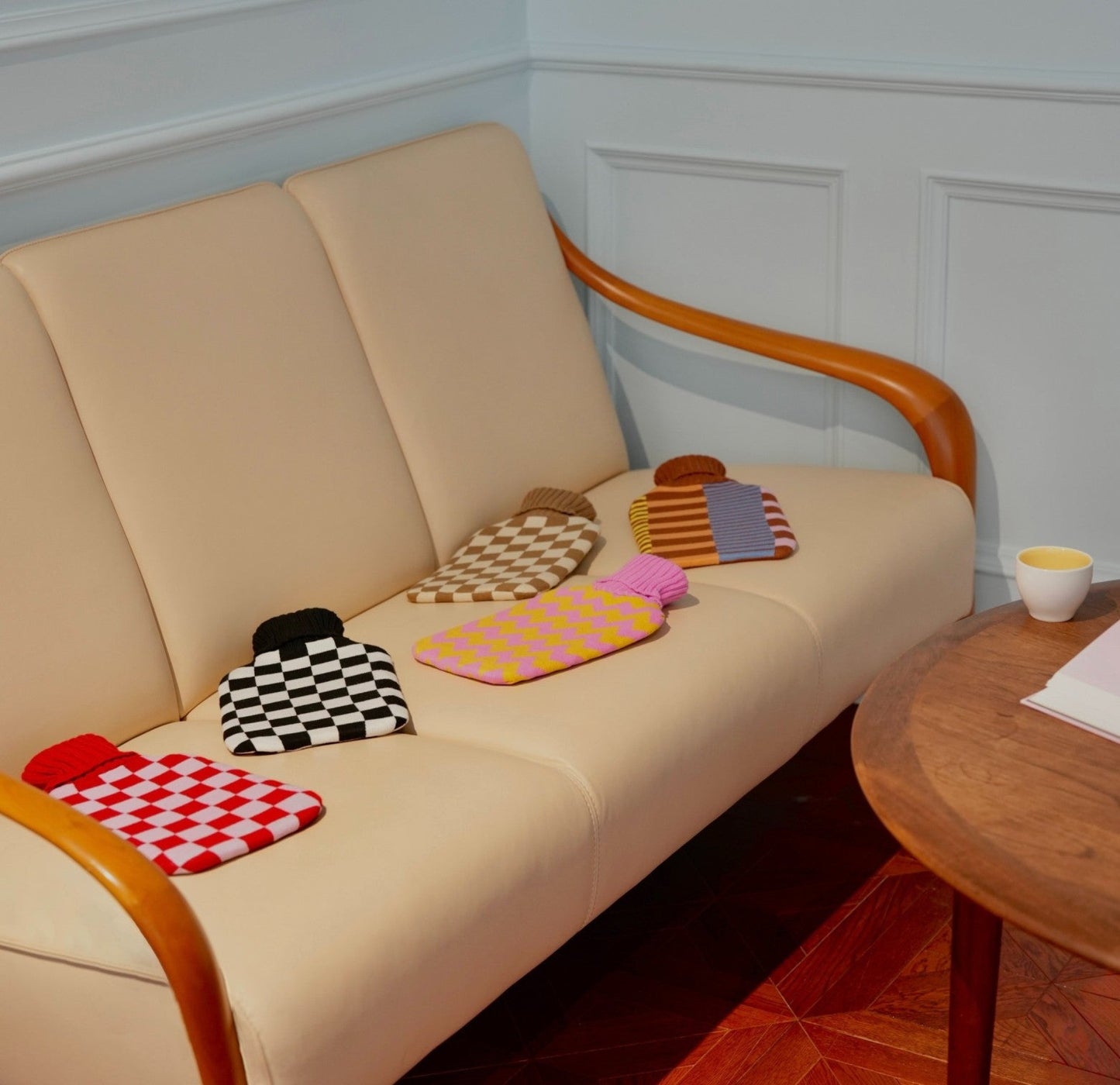 Candy Hot Water Bottle with Cover