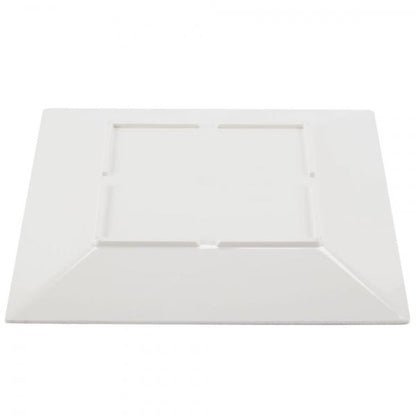 Jazz Square Melamine Plates 355mm (14") with Crackle Finished Border