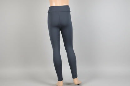 Solid colour, soft, stretch leggings in black, green, navy, grey, orange, pink, fuchsia, purple and more!