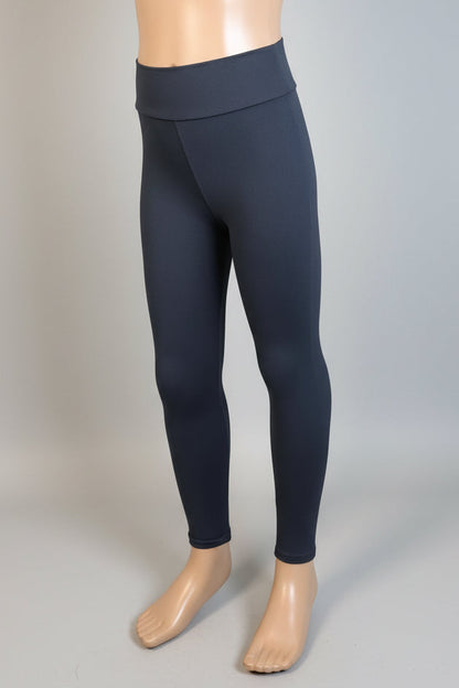 Solid colour, soft, stretch leggings in black, green, navy, grey, orange, pink, fuchsia, purple and more!