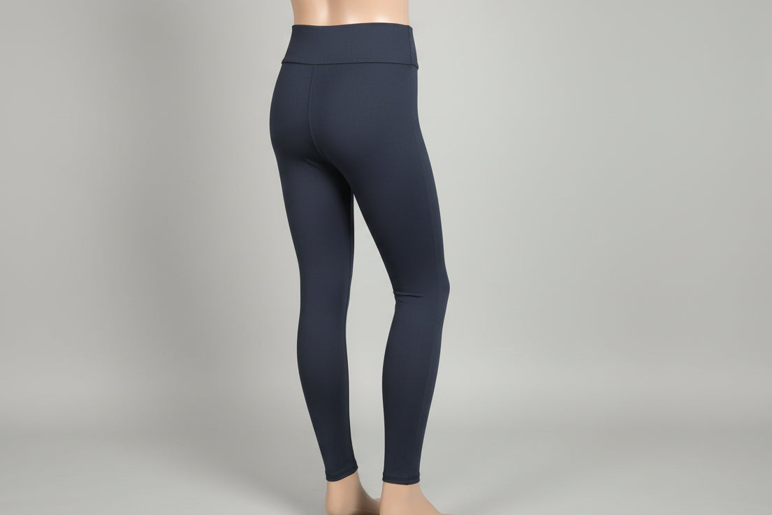 Solid colour, soft, stretch leggings in black, green, navy, grey, orange, pink, fuchsia, purple and more!