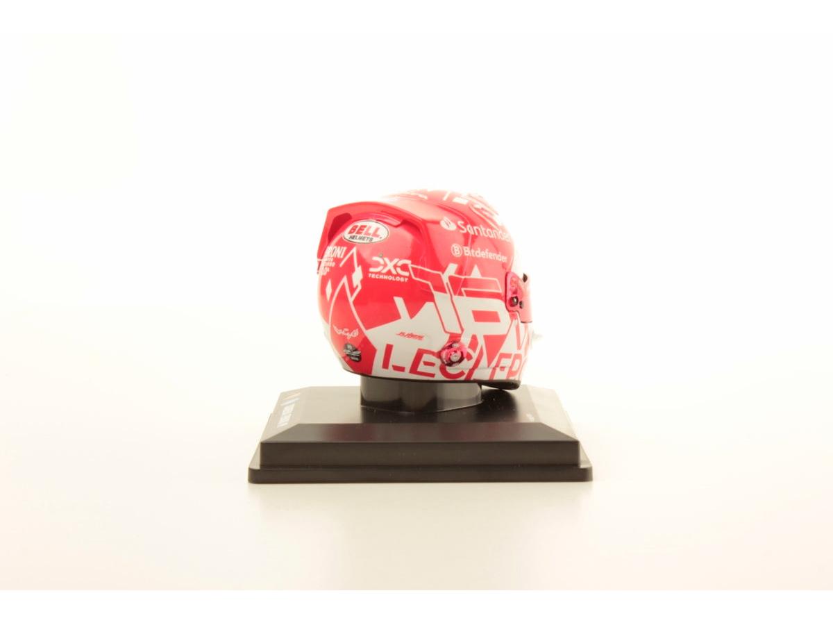 Charles Leclerc F1 Monaco GP 2024 Helmet 1:5 Scale Looksmart Resin Replica
