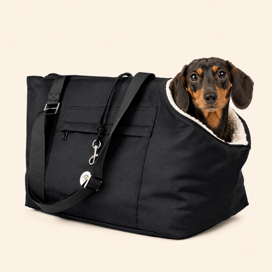Black & Cream | Compton Dog Carrier