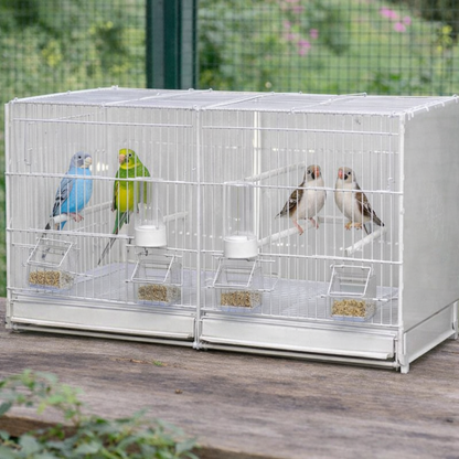 Wire Double Breeding Cage Positano 2GR 90cm or 120cm
