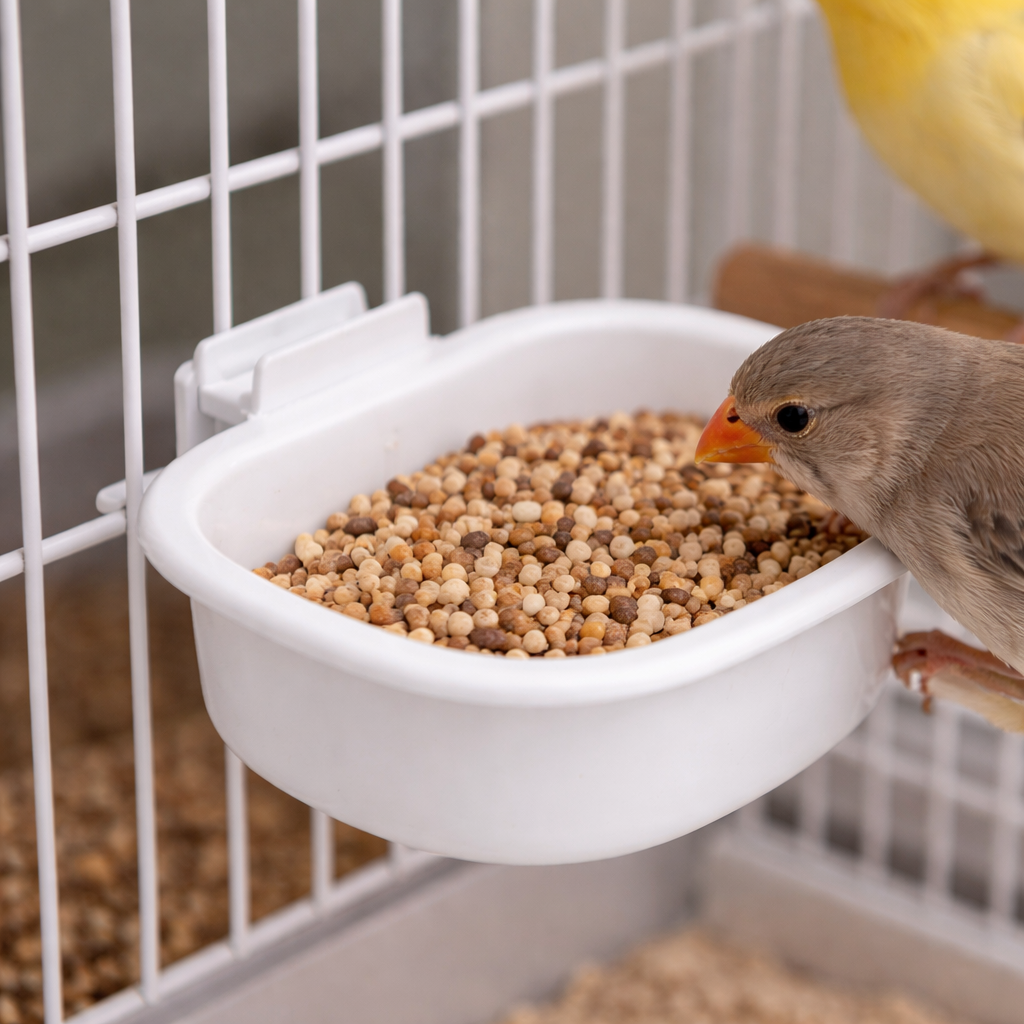 Bird Weaner Feed Dish / Weaning Feeder