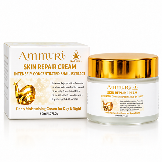 Ammuri Snail Mucin Cream | Hydrating Anti-Ageing Moisturiser