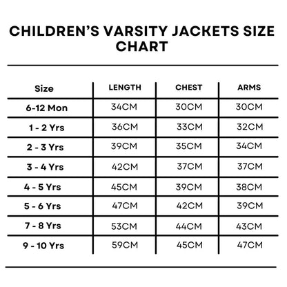 KIDS Personalised Punjabi Varsity Jacket