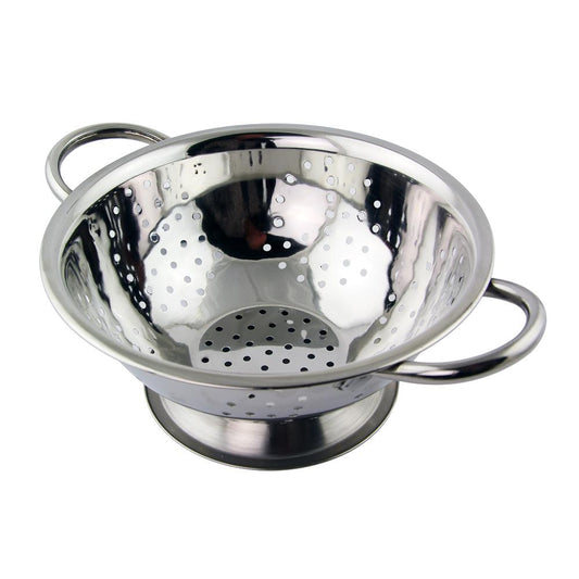 Premium Stainless Steel Colander with EasyGrip Handle