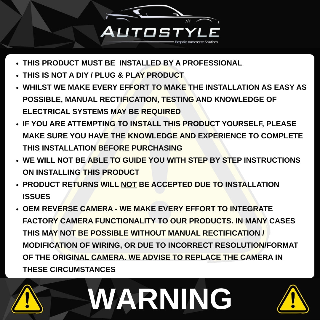 VW Golf Mk6 Apple Carplay / Android Auto 9" Stereo Upgrade RHD
