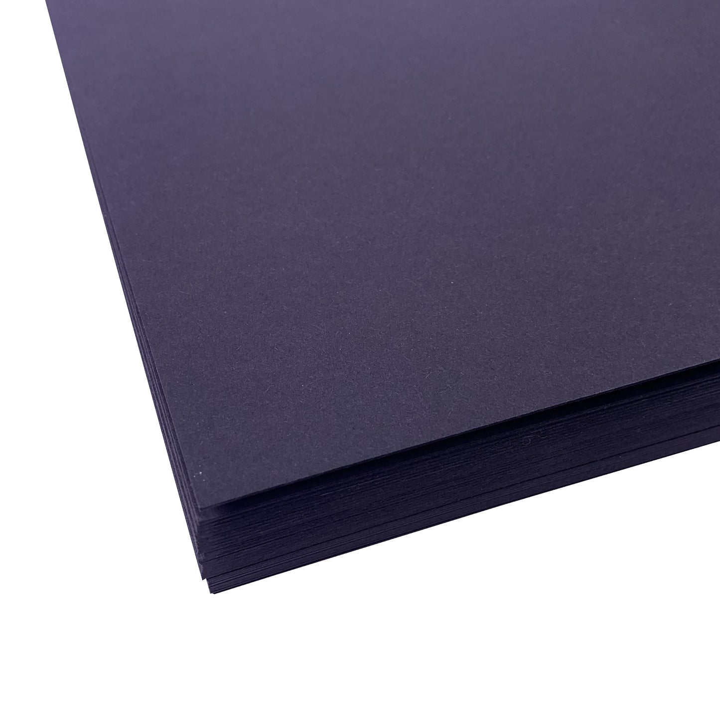 A3 Black Recycled Card 270gsm - Thick, Textured, Perfect for Crafting and Presentations