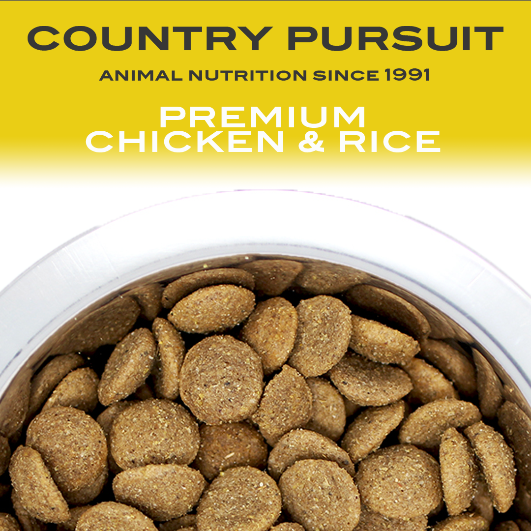 Country Pursuit Chicken & Rice Adult Dry Dog Food 15kg - Premium Range