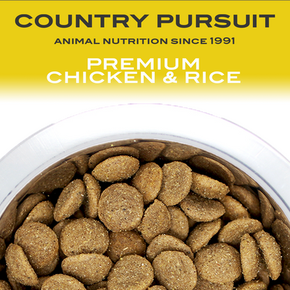 Country Pursuit Chicken & Rice Adult Dry Dog Food 15kg - Premium Range