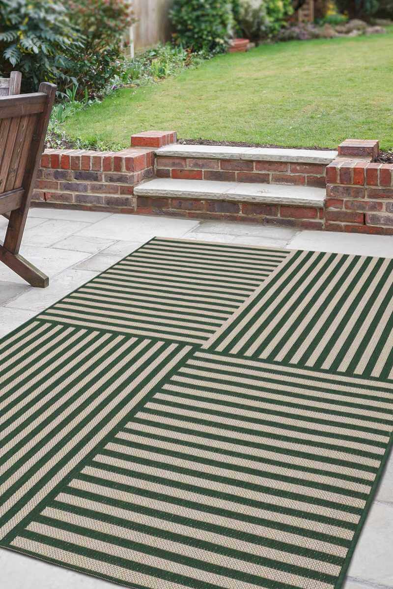 County Multistripe Rug – Indoor/Outdoor Use