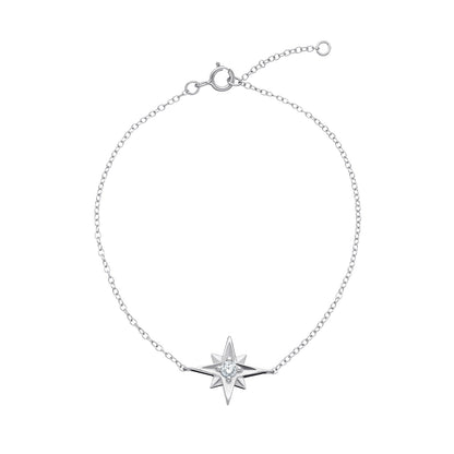 Cubic Zirconia Star Bracelet