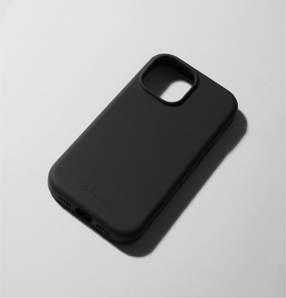 Black Liquid Silicone iPhone 16 Pro Max Case - MagSafe Compatible | The Classic Case