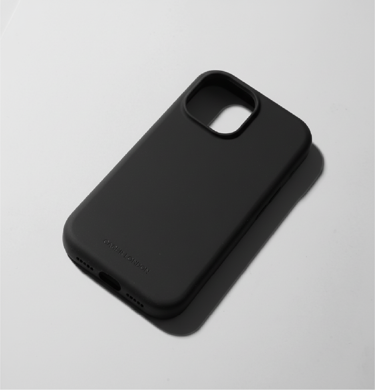 Black Liquid Silicone iPhone 16 Pro Case - MagSafe Compatible | The Classic Case