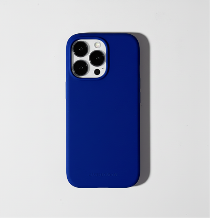 Royal Blue Liquid Silicone iPhone 16 Pro Max Case - MagSafe Compatible | The Classic Case