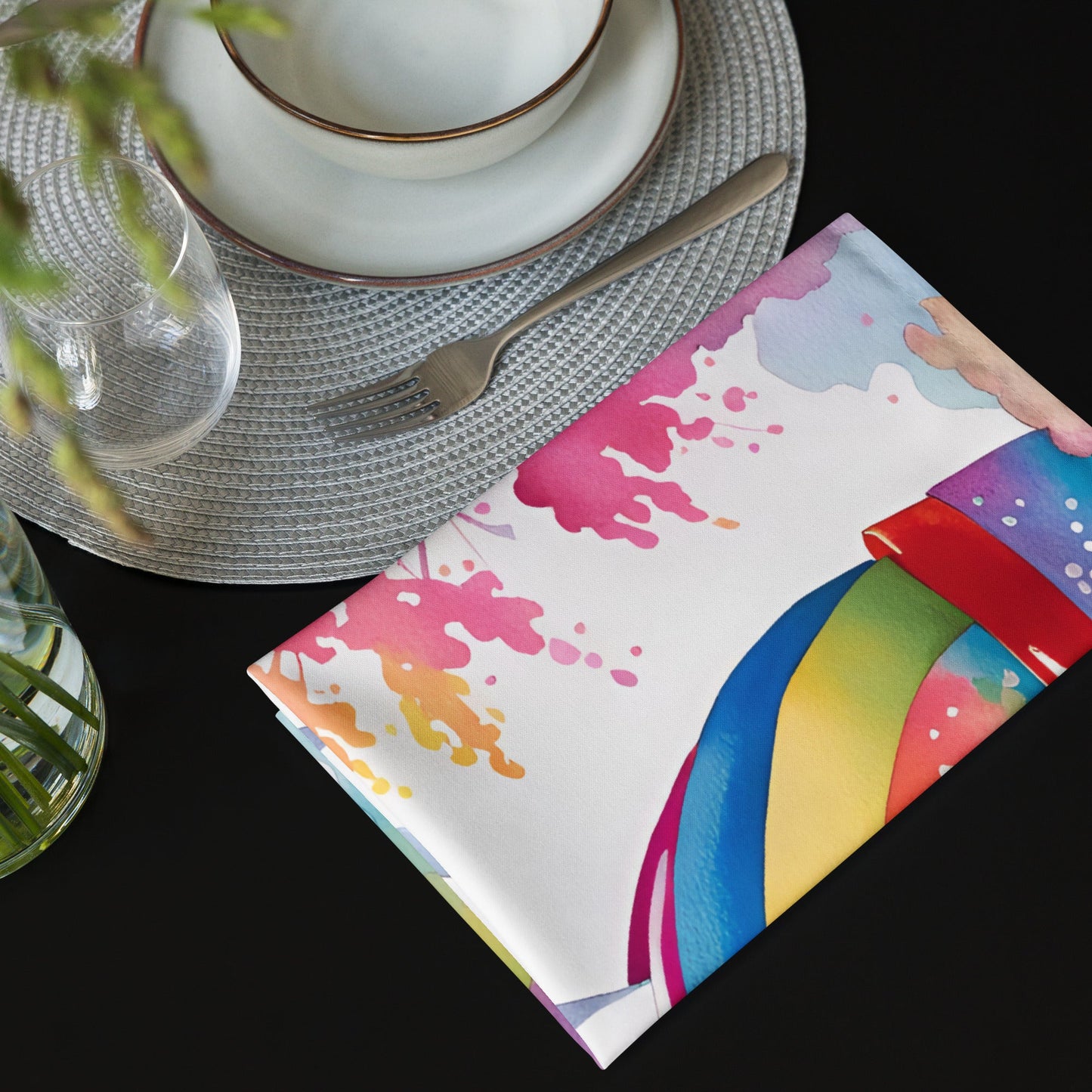 Geisha Girl - Cloth Napkin Set
