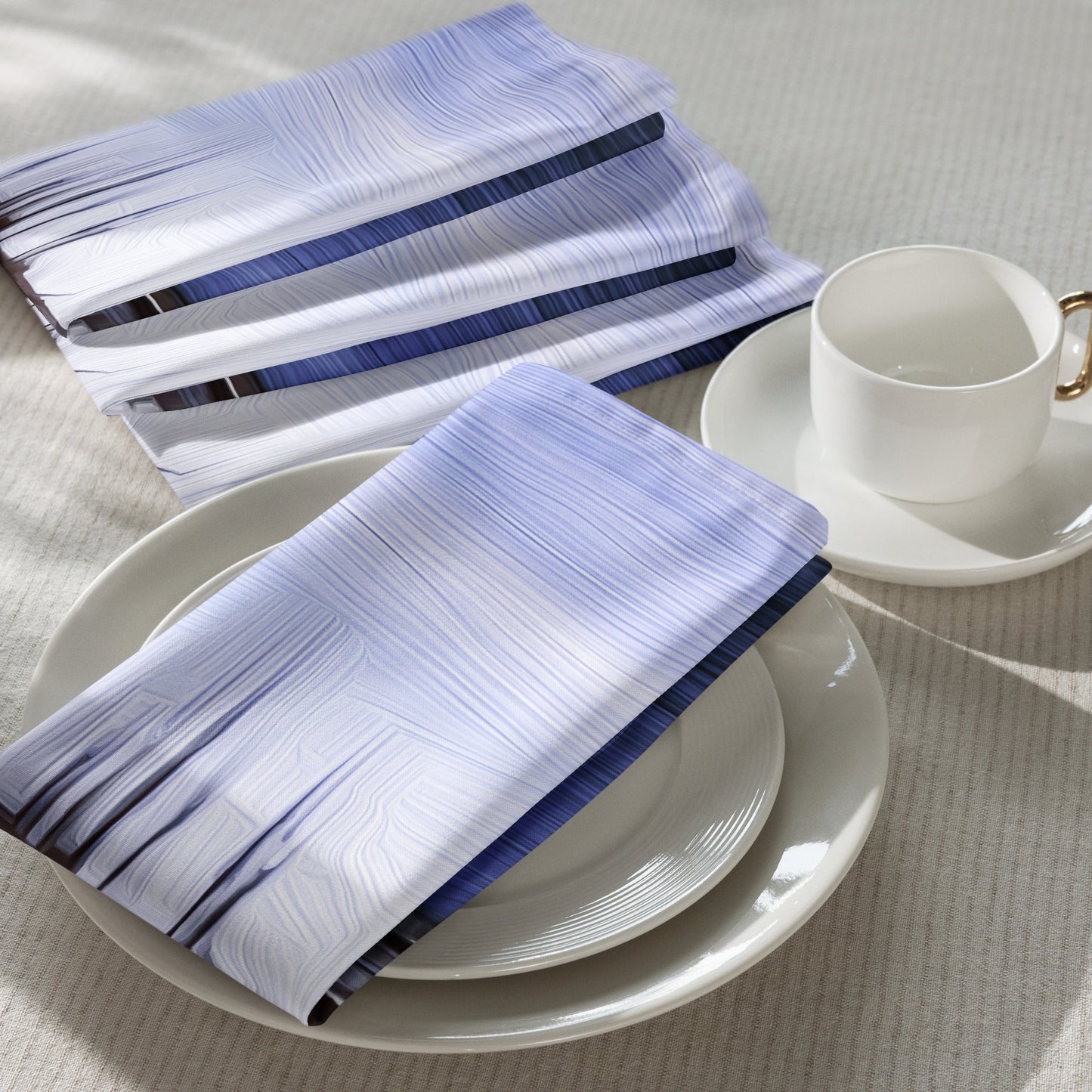 The Sleeping Yachts (at Afternoon) - Cloth Napkin Set