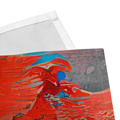 Half Black Half Hónghǎi - Cloth Napkin Set