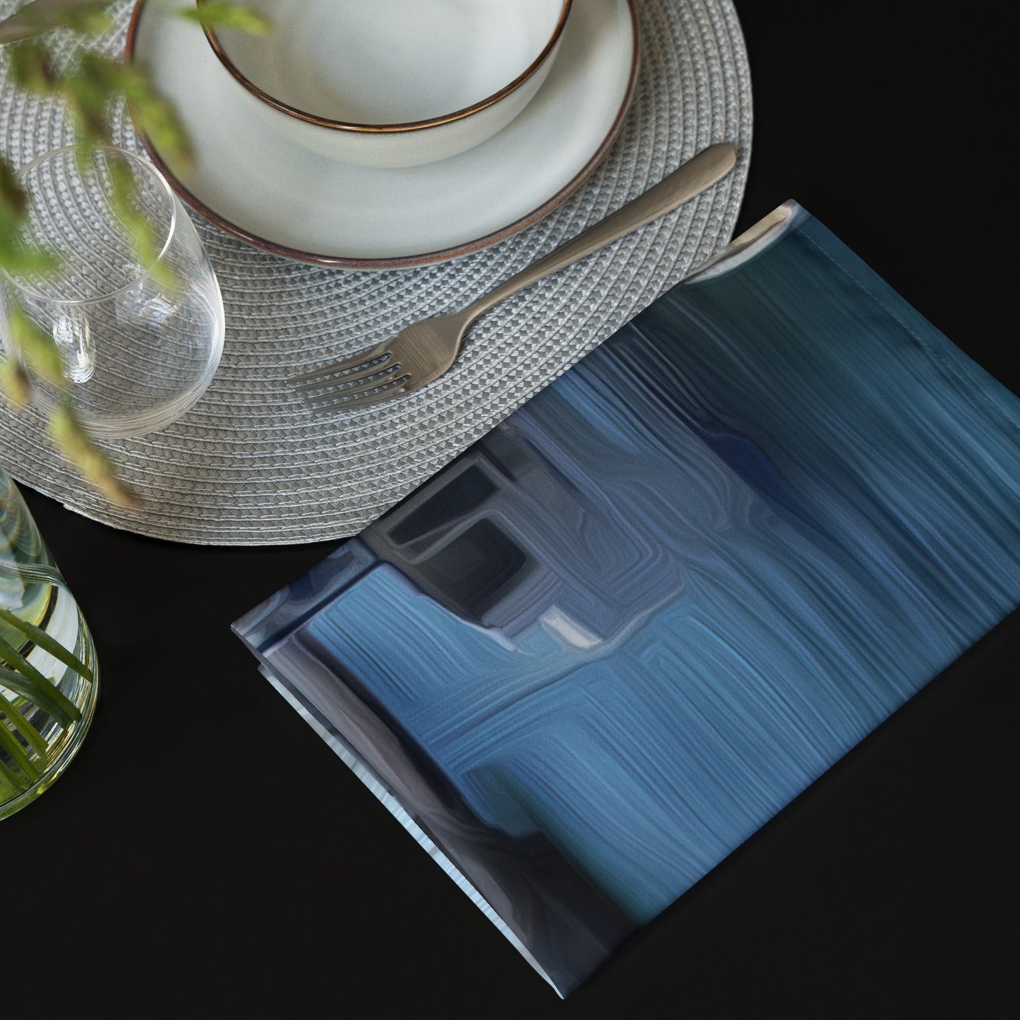 The Sleeping Yachts (at Morning) - Cloth Napkin Set