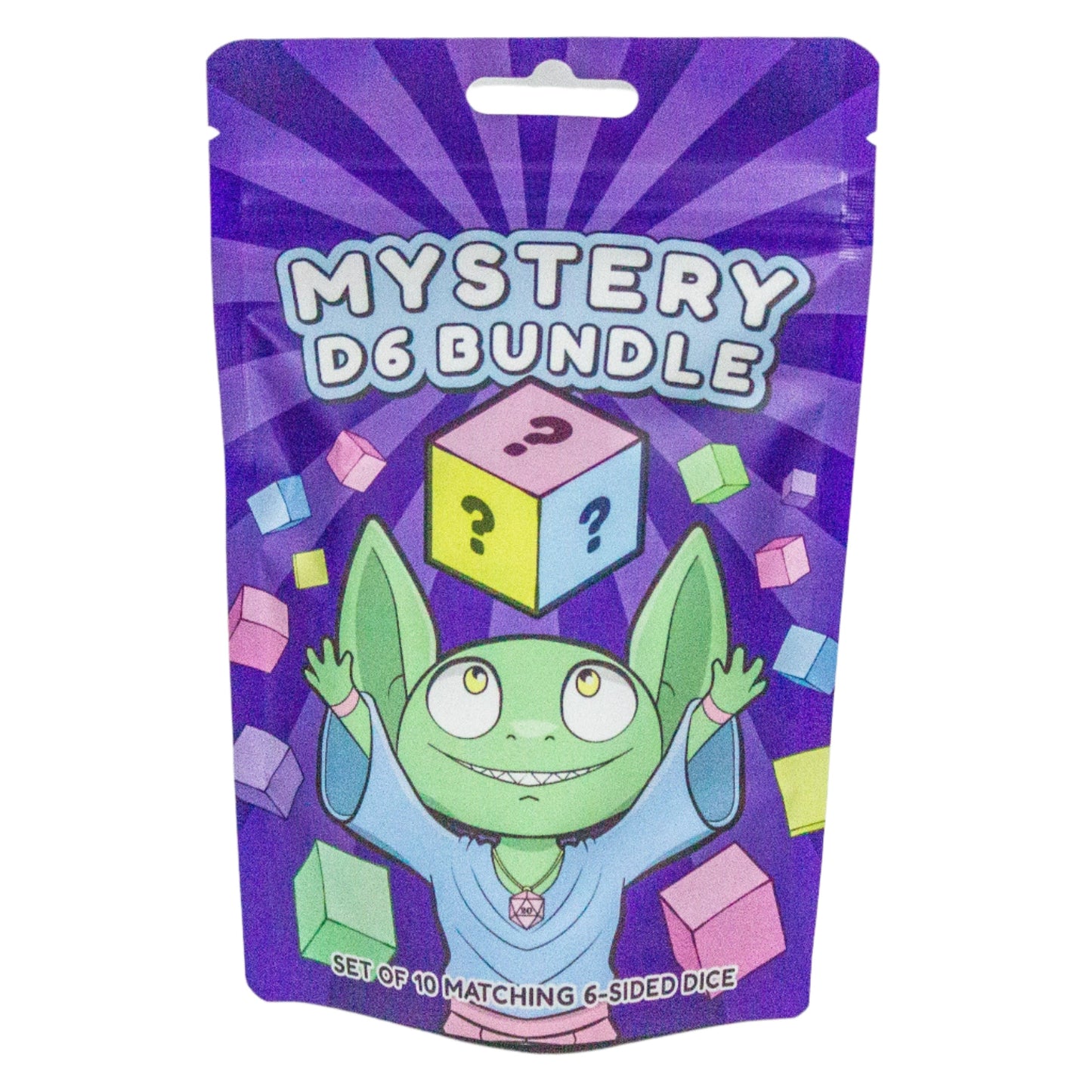 Dice Goblin - Mystery D6 Bundle Bag - 16mm Numbered