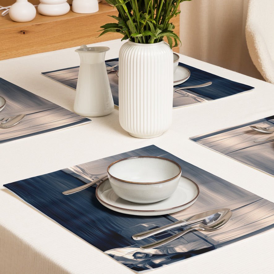The Sleeping Yachts (at Sunrise) - Placemat Set