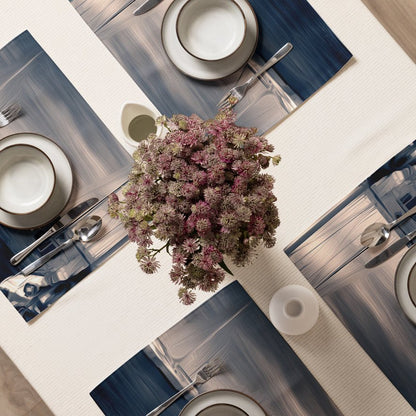 The Sleeping Yachts (at Sunrise) - Placemat Set