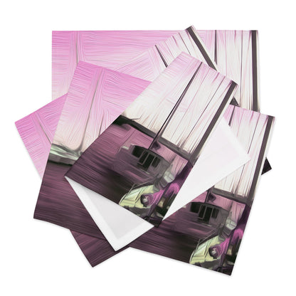 The Sleeping Yachts (at Evening) - Placemat Set