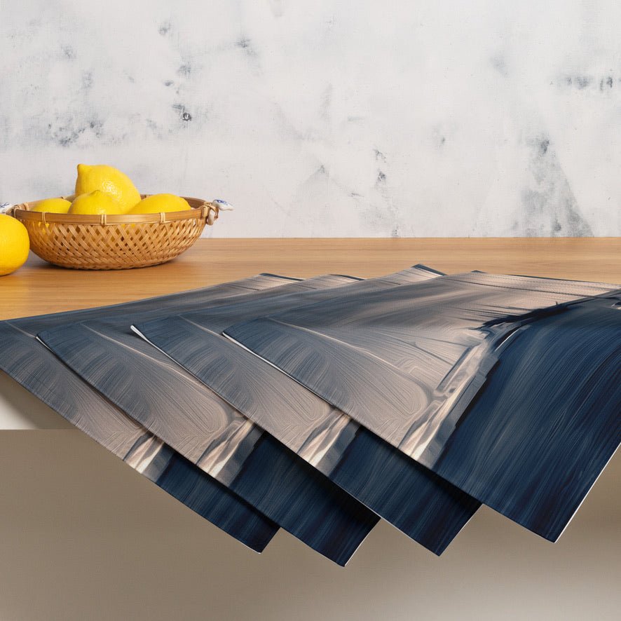 The Sleeping Yachts (at Sunrise) - Placemat Set