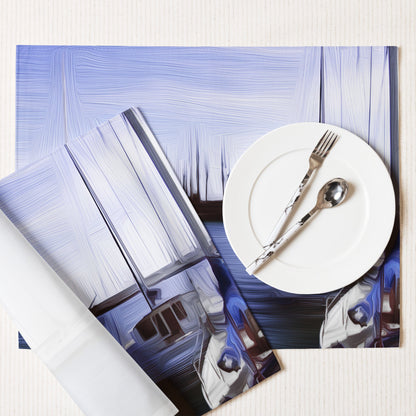 The Sleeping Yachts (at Afternoon) - Placemat Set