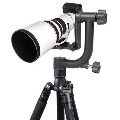 YELANGU Horizontal 360 Degree Gimbal Tripod Head for Home DV and SLR Cameras, YLG0401E