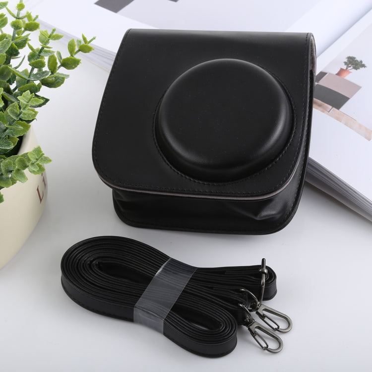 Retro Style Full Body Camera PU Leather Case Bag with Strap for FUJIFILM instax mini 9 / mini 8+ / mini 8, For FUJI  mini 9, For FUJI mini 9