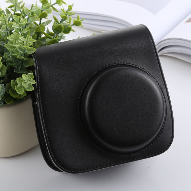 Retro Style Full Body Camera PU Leather Case Bag with Strap for FUJIFILM instax mini 9 / mini 8+ / mini 8, For FUJI  mini 9, For FUJI mini 9
