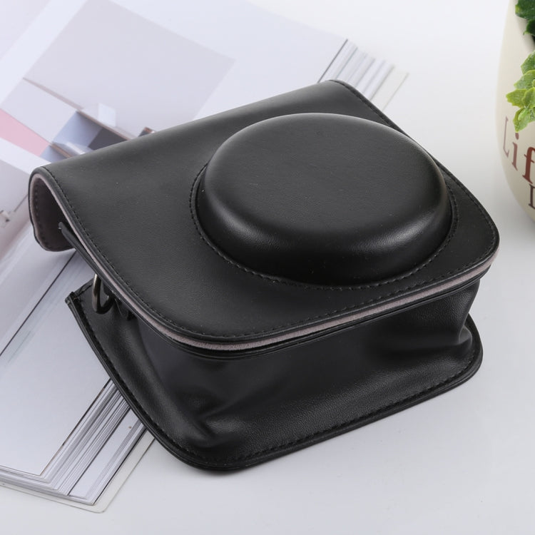 Retro Style Full Body Camera PU Leather Case Bag with Strap for FUJIFILM instax mini 9 / mini 8+ / mini 8, For FUJI  mini 9, For FUJI mini 9