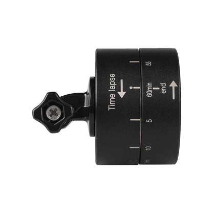 360 Degree Auto Rotation 60 Minutes Time Lapse Stabilizer Tripod Head Adapter for GoPro, 60 Minutes