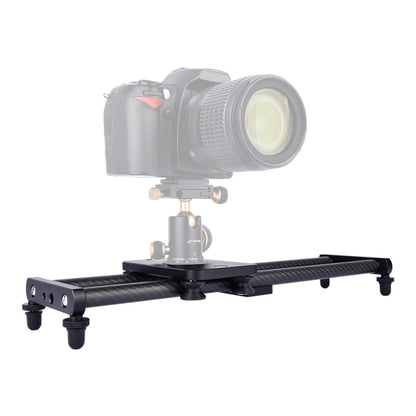 YELANGU L40T 40cm Carbon Fiber Slide Rail Track for SLR Cameras / Video Cameras, L40T 40cm