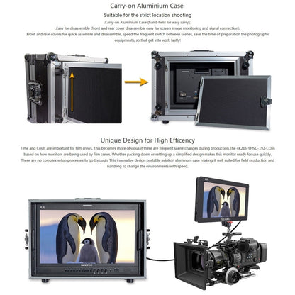 SEETEC 4K215-9HSD-CO 1920x1080 21.5 inch SDI / HDMI Full HD Director Box Camera Field Monitor, 4K215-9HSD-CO