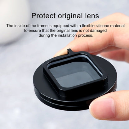 RUIGPRO for GoPro HERO10 Black / HERO9 Black Professional 52mm 52mm 10 in 1 UV+ND2+ND4+ND8+Star 8+ +CPL+Yellow/Red/Purple+10X Close-up Lens Filter with Filter Adapter Ring & Lens Cap