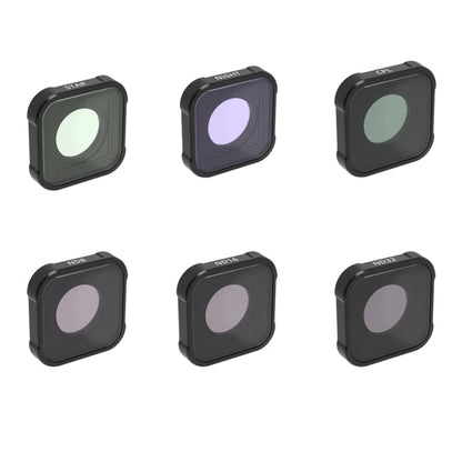 JSR KB Series STAR+CPL+NIGHT+ND8+ND16+ND32 Lens Filter for GoPro HERO13 Black /12 Black /11 Black /10 Black /9 Black, 6-in-1