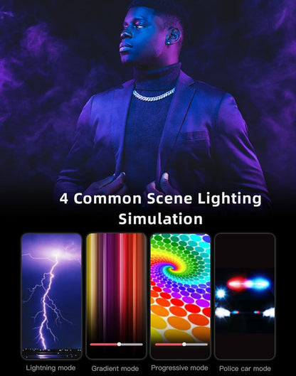 LUXCeO RGB Colorful Photo LED Stick Video Light APP Control Adjustable Color Temperature Waterproof Handheld LED Fill Light with Remote Control, P200 RGB