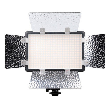 Godox LED308C II 308LEDs Dimmable Photography Light 860LUX Professional Vlogging Video & Photo Studio Light for Canon / Nikon DSLR Cameras