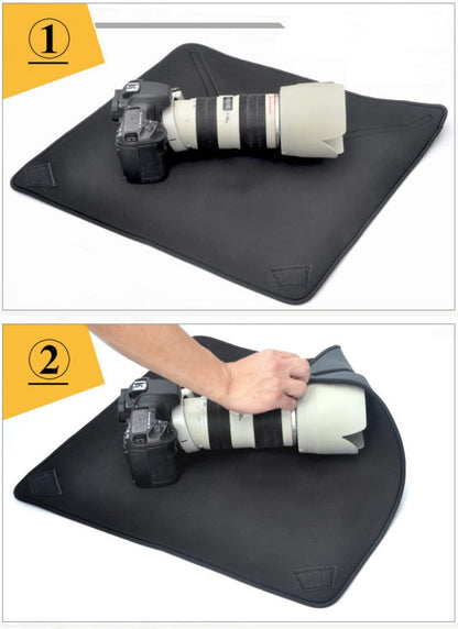 Shockproof Neoprene Bag Magic Wrap Blanket for Canon / Nikon / Sony Camera Lens, Size: 45 x 45cm, 45 x 45cm