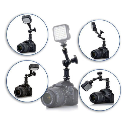 7 inch Adjustable Friction Articulating Magic Arm + Large Claws Clips, 7 inch Magic Arm + Claws Clips
