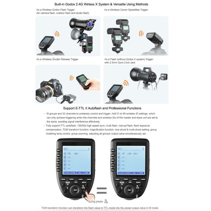 Godox Xpro-F TTL Wireless Flash Trigger for FUJIFILM, Xpro-F for FUJIFILM