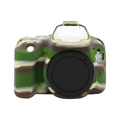 For Canon EOS 200D / EOS 200D Mark II Soft Silicone Protective Case, For Canon EOS 200D, For Canon EOS 200D / EOS 200D Mark II