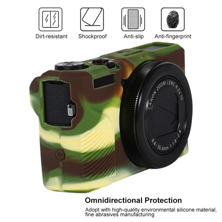 For Canon PowerShot G7 X Mark III / G7X III / G7X3 Soft Silicone Protective Case, For Canon PowerShot G7 X Mark III
