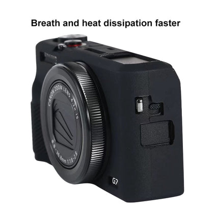 For Canon PowerShot G7 X Mark III / G7X III / G7X3 Soft Silicone Protective Case, For Canon PowerShot G7 X Mark III