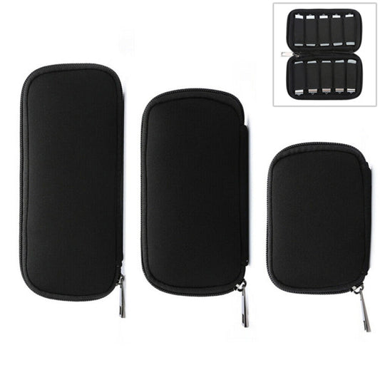 3 in 1 Neoprene U Disk Storage Bag Cover, 3 in 1