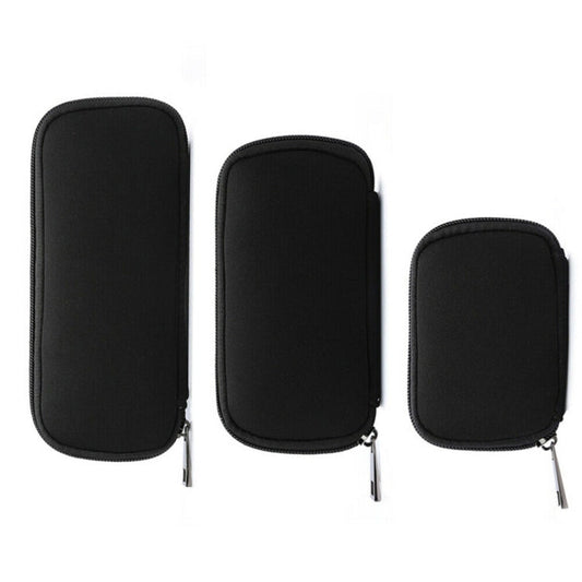 3 in 1 Neoprene U Disk Storage Bag Cover, 3 in 1